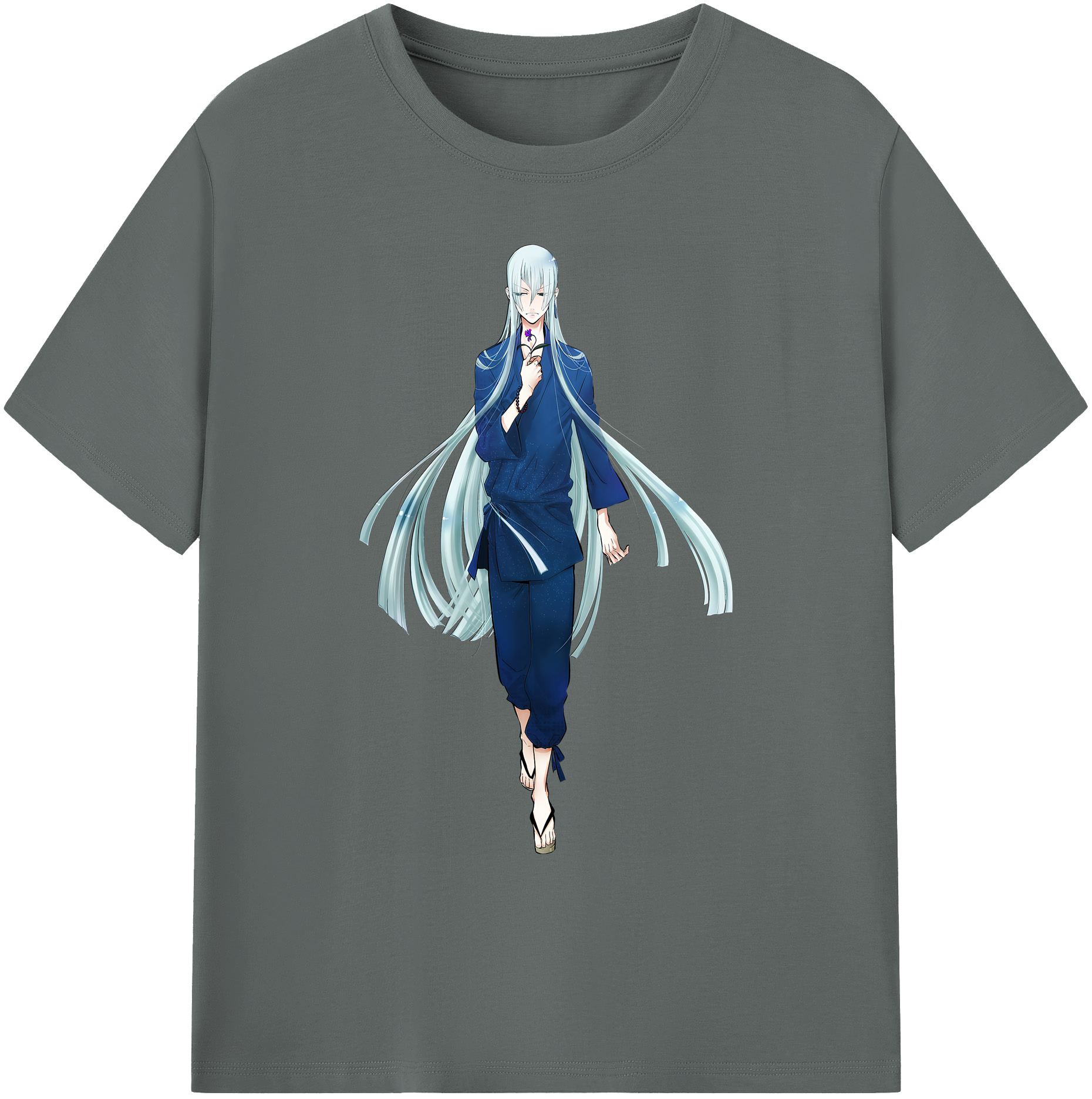 （画像用） 刀剣乱舞 Touken Ranbu 綿100％ メンズ半袖Tシャツ｜肌触りやわらか＆通気性